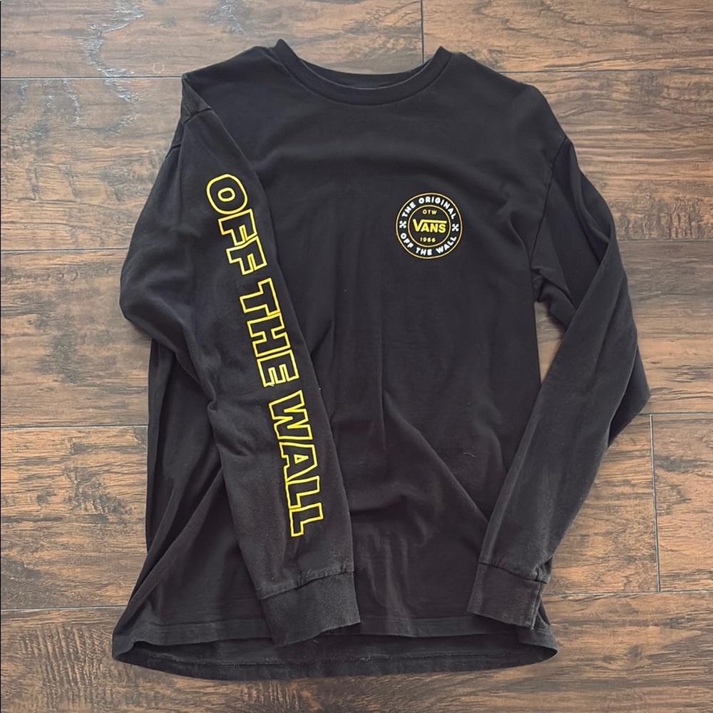 Vans Black Long Sleeve M